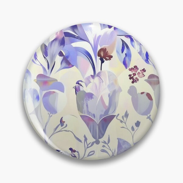 Item preview, Blue Iris Watercolor Floral Pattern Journal with Elegant Botanical Design designed and sold by FestivityFinds.