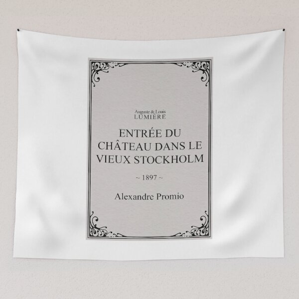 Item preview, Vintage Early Cinema Typoraphy Poster | 1897 French Film Inspired designed and sold by seLaleeeNamha.
