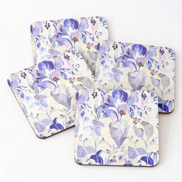 Item preview, Blue Iris Watercolor Floral Pattern Journal with Elegant Botanical Design designed and sold by FestivityFinds.