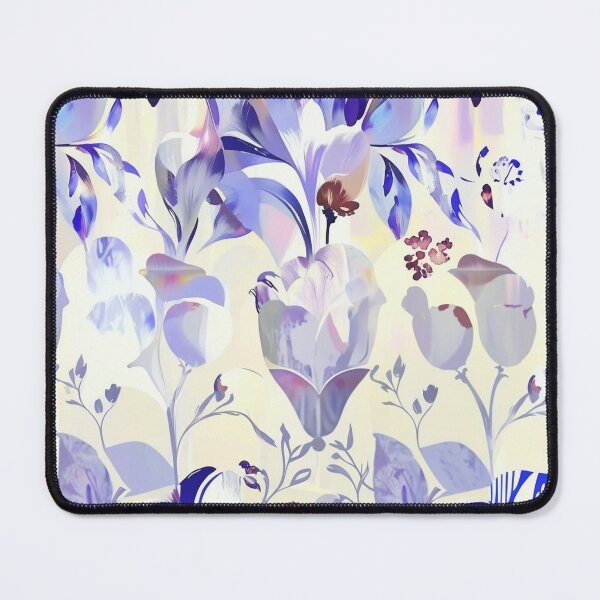 Item preview, Blue Iris Watercolor Floral Pattern Journal with Elegant Botanical Design designed and sold by FestivityFinds.