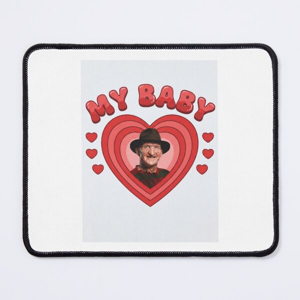 Item preview, Freddy krueger my baby boyfriend love birthday funny prank meme gift weird designed and sold by CheeseBlueprint.