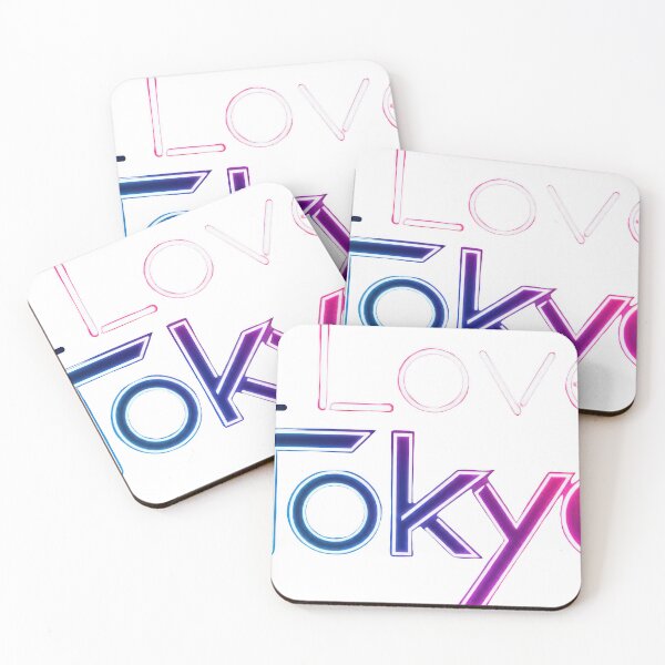 Item preview, I Love Tokyo Neon Sign Japanese Cyberpunk Aesthetic designed and sold by Irfanmulyana.