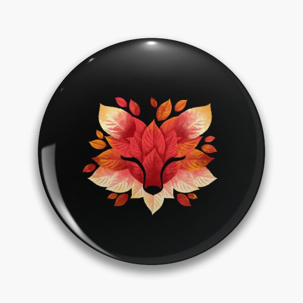Item preview, fox of leaves designed and sold by azeem-designs.