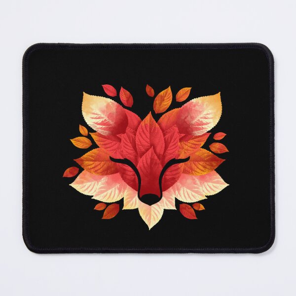 Item preview, fox of leaves designed and sold by azeem-designs.