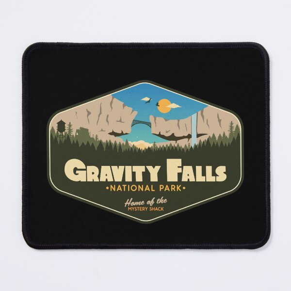 Item preview, gravity falls national park - home of the mystery shack! designed and sold by azeem-designs.