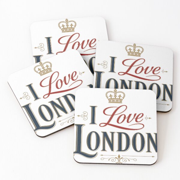Item preview, I Love London Elegant Royal Crown Design designed and sold by Irfanmulyana.