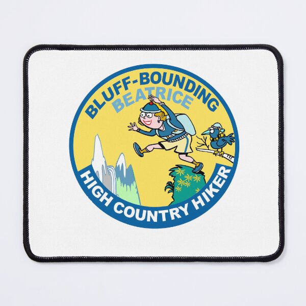Item preview, Bluff Bounding Beatrice High Country Hiker designed and sold by Al Benge.