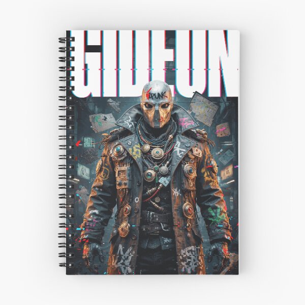 Item preview, Gideon Masked Cyberpunk Warrior in Graffiti City designed and sold by AldricFenlow.