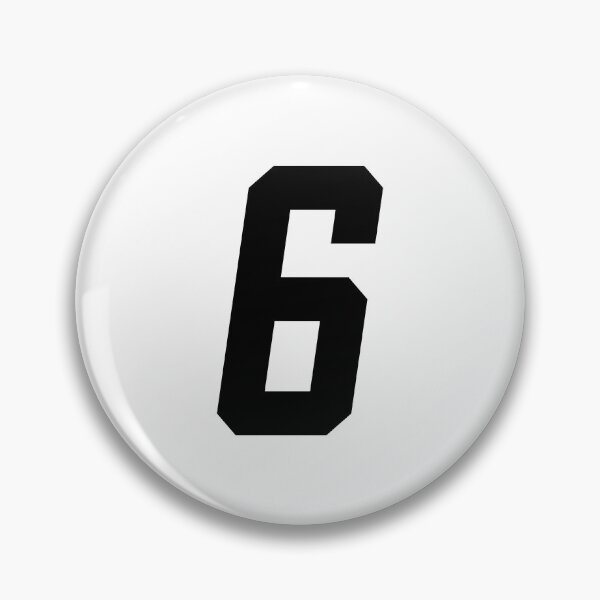 Item preview, MX Racing Number 6 (six) slant italic designed and sold by designseventy.