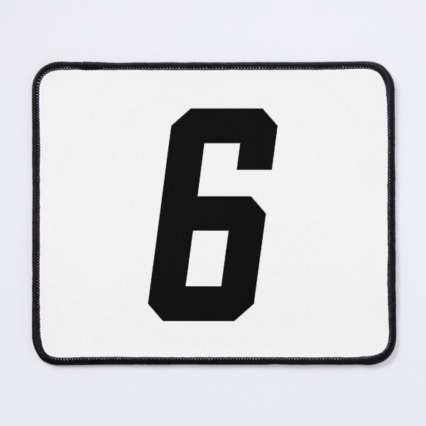 Item preview, MX Racing Number 6 (six) slant italic designed and sold by designseventy.