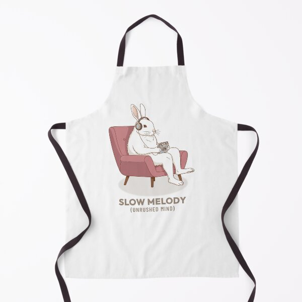 Item preview, Rabbit Listening to Music Relaxing Vintage Aesthetic designed and sold by COZY VINTAGE animal.