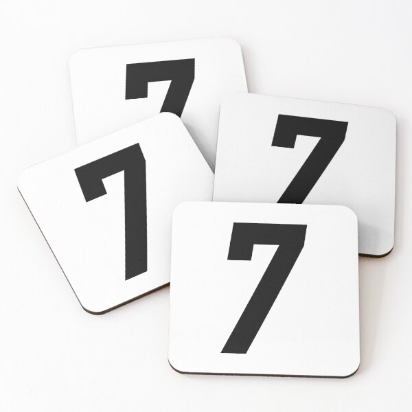 Item preview, MX Racing Number 7 (seven) slant italic designed and sold by designseventy.