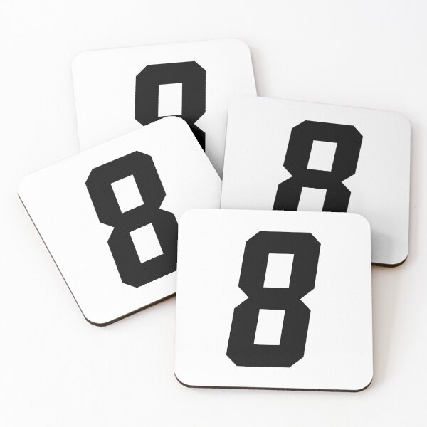 Item preview, MX Racing Number 8 (eight) slant italic designed and sold by designseventy.