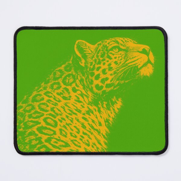 Item preview, Spirit of Brazil - Green & Yellow Jaguar designed and sold by Za-He-Arts.
