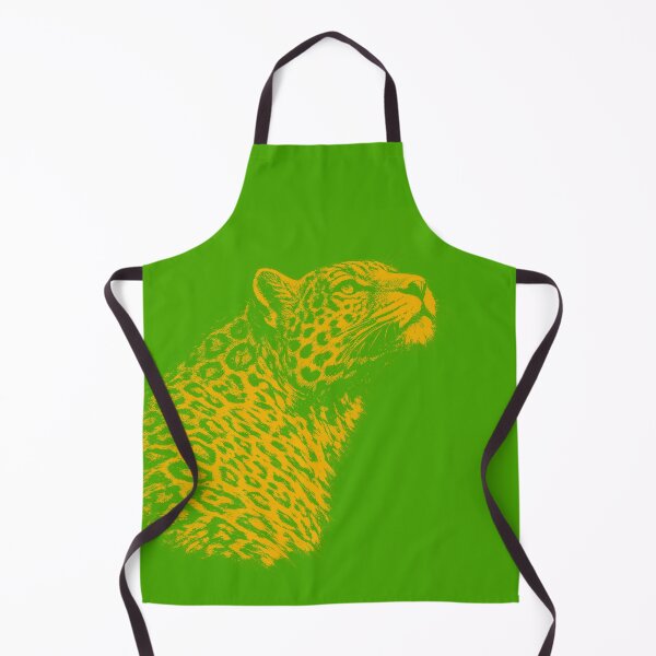 Item preview, Spirit of Brazil - Green & Yellow Jaguar designed and sold by Za-He-Arts.