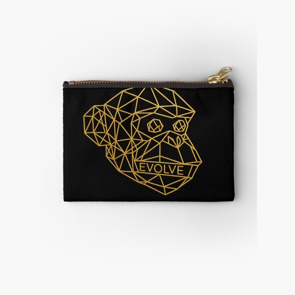 Item preview, Geometric Gold Monkey Evolve designed and sold by teemix.