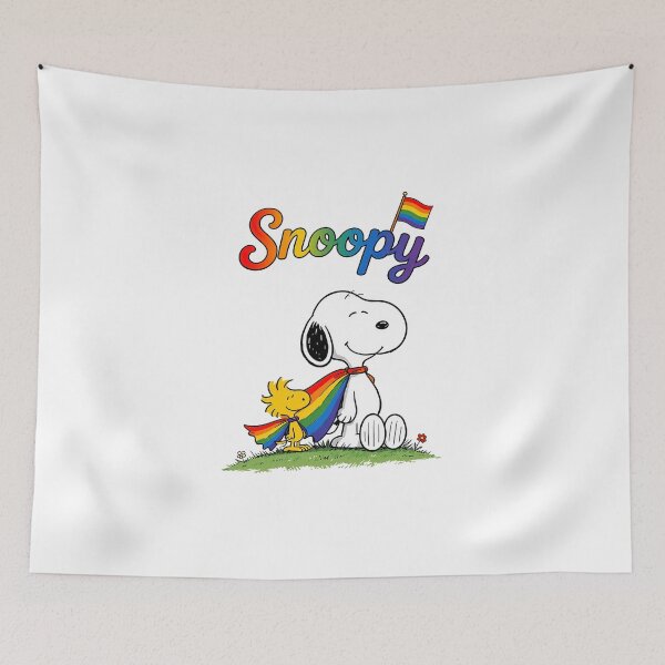 Item preview, Snoopy Pride Month Flag designed and sold by hargisnamocho.