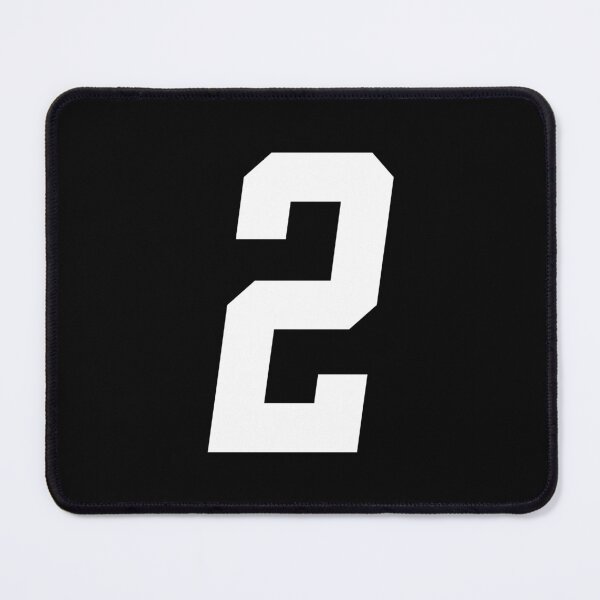 Item preview, MX Racing Number 2 (two) white slant italic designed and sold by designseventy.