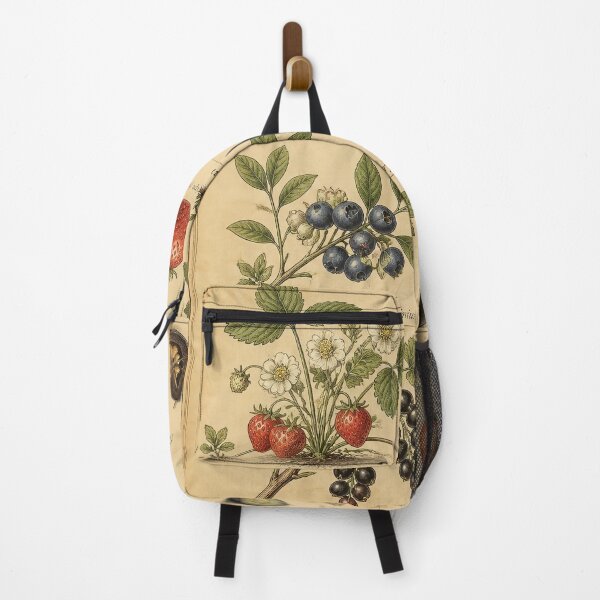 Item preview, Berry Varieties Poster | Botanical Study Strawberries Blueberries Blackcurrants designed and sold by FestivityFinds.