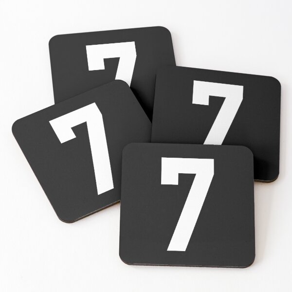 Item preview, MX Racing Number 7 (seven) white designed and sold by designseventy.