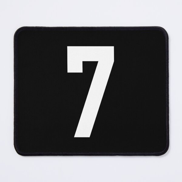 Item preview, MX Racing Number 7 (seven) white designed and sold by designseventy.