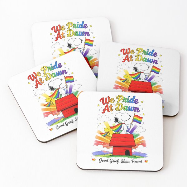 Item preview, Snoopy we pride at dawn good grief shine proud  designed and sold by hargisnamocho.