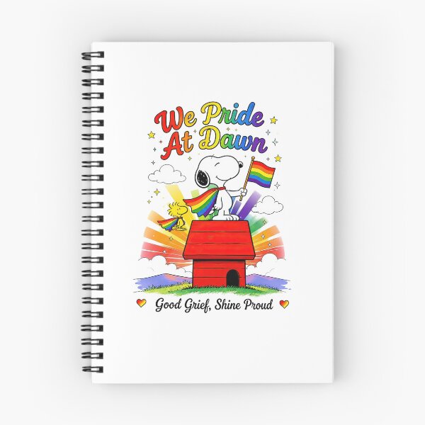Item preview, Snoopy we pride at dawn good grief shine proud  designed and sold by hargisnamocho.