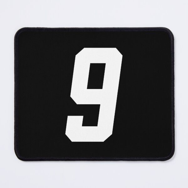 Item preview, MX Racing Number 9 (nine) white slant italic designed and sold by designseventy.