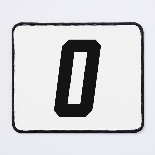 Item preview, MX Racing Number 0 (zero) slant italic designed and sold by designseventy.