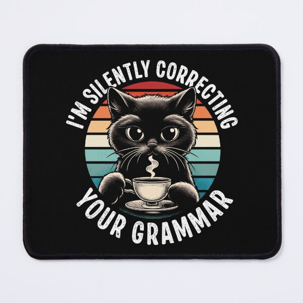Item preview, Cute but Fierce Black Cat Sipping Coffee designed and sold by TeeStyle.mr.