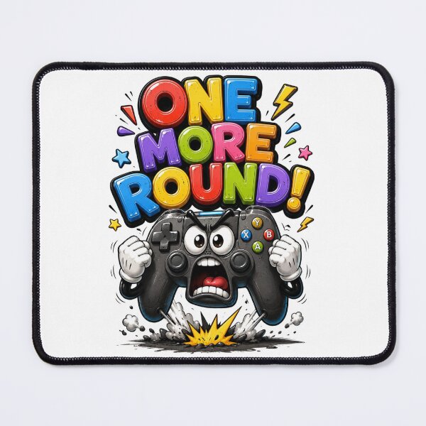 Item preview, One More Round Angry Gaming Controller designed and sold by M.Store.