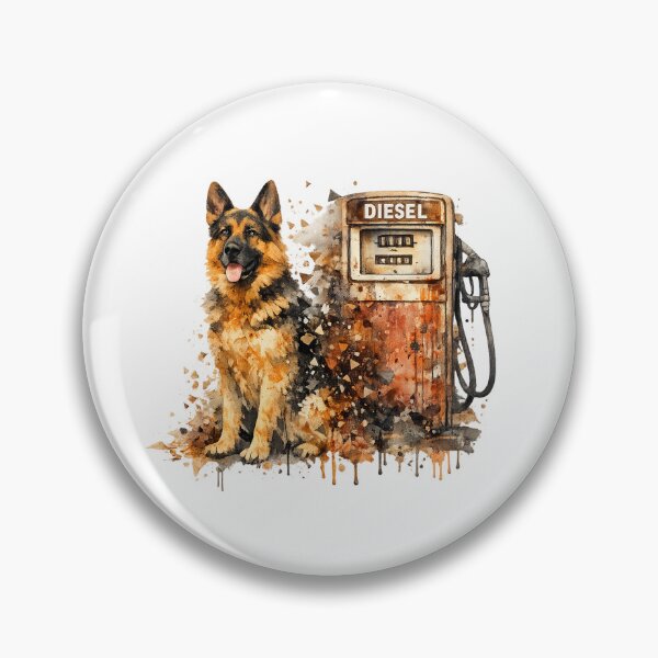Item preview, German Shepherd Diesel Power Fusion designed and sold by teemix.