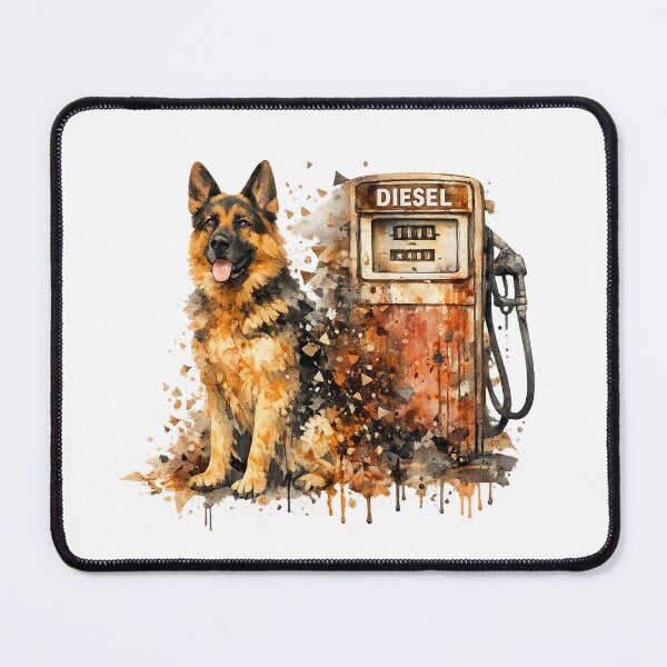 Item preview, German Shepherd Diesel Power Fusion designed and sold by teemix.
