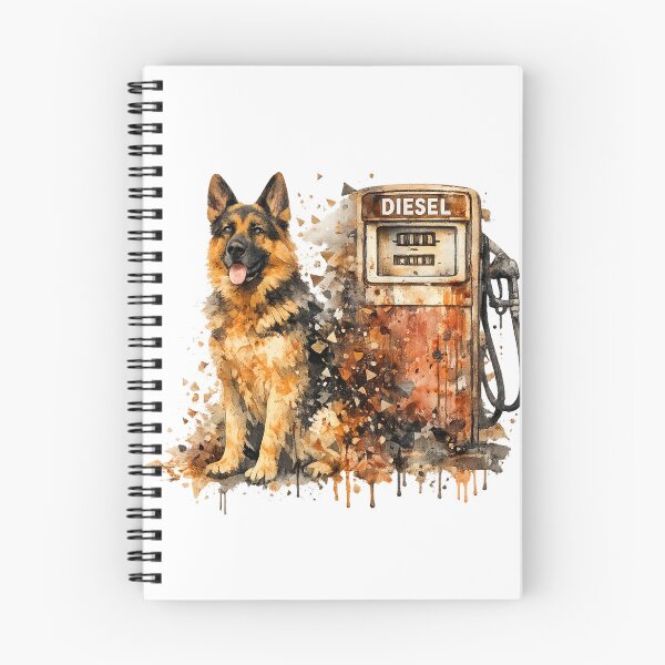 Item preview, German Shepherd Diesel Power Fusion designed and sold by teemix.