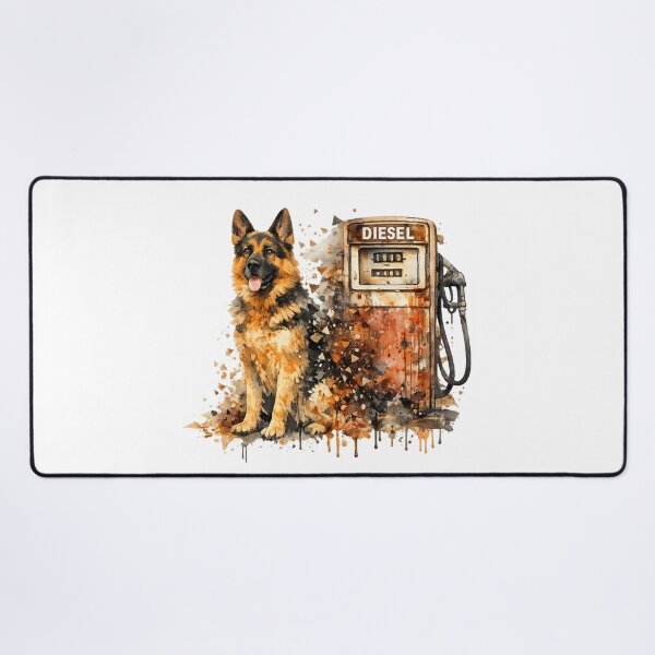 Item preview, German Shepherd Diesel Power Fusion designed and sold by teemix.