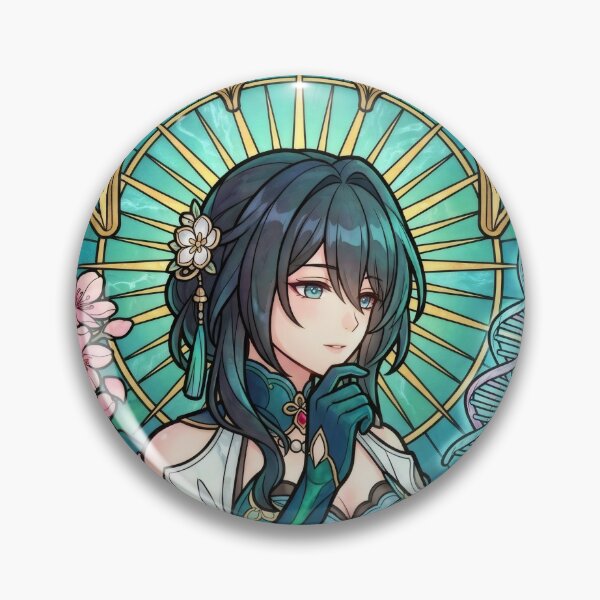 Item preview, Stained Glass Ruan Mei designed and sold by Thunderbelts.