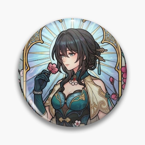 Item preview, Stained Glass Ruan Mei designed and sold by Thunderbelts.