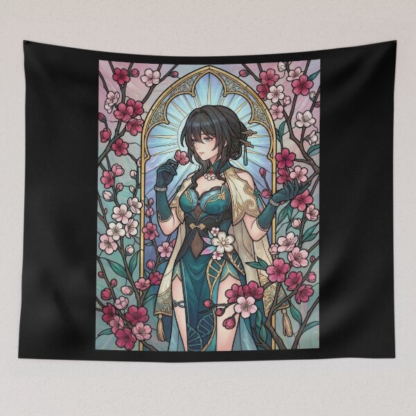 Item preview, Stained Glass Ruan Mei designed and sold by Thunderbelts.