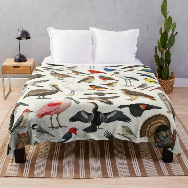 Item preview, Native Birds of Mississippi Retro Style Identification Chart designed and sold by kakarikihill.