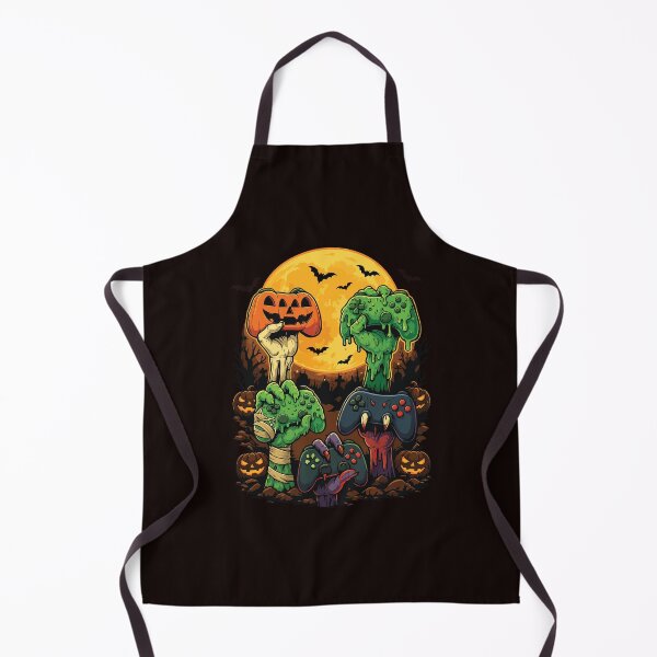 Item preview, Halloween Gaming Controller Zombie Skeleton Pumpkin Retro Gamer Design designed and sold by mari-kayden.