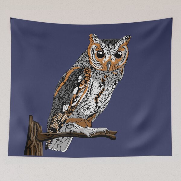 Item preview, Flammulated Owl designed and sold by BennuBirdy.