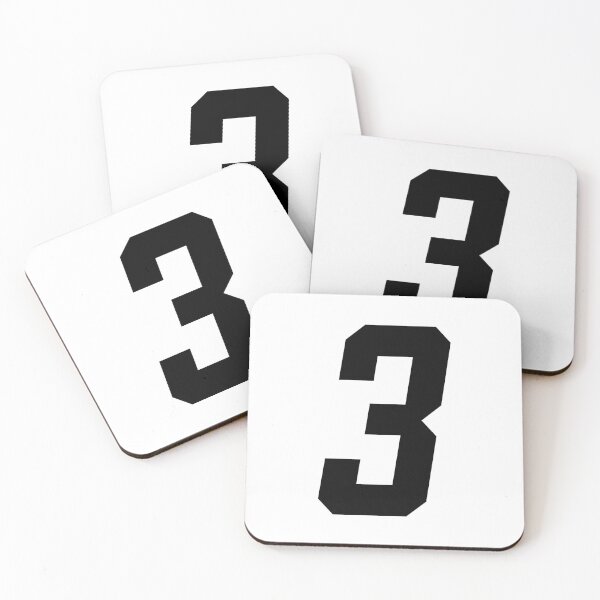 Item preview, MX Racing Number 3 (three) slant italic designed and sold by designseventy.