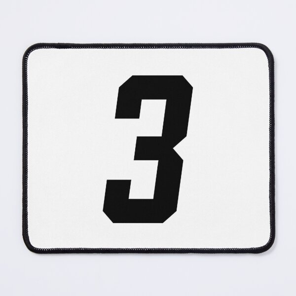 Item preview, MX Racing Number 3 (three) slant italic designed and sold by designseventy.