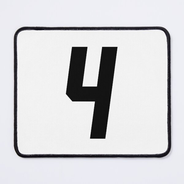 Item preview, MX Racing Number 4 (four) slant italic designed and sold by designseventy.