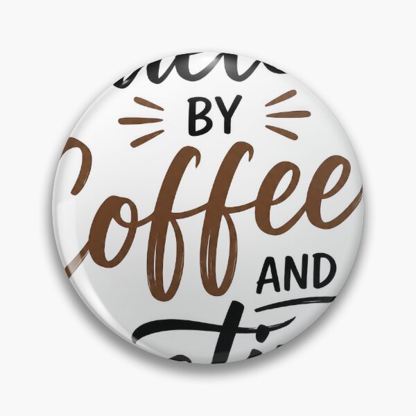 Item preview, Powered by Coffee Stylish Typography Design designed and sold by Irfanmulyana.