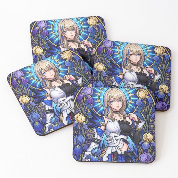 Item preview, Stained Glass Serval designed and sold by Thunderbelts.