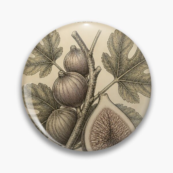Item preview, Ficus Carica Heirloom Fig Seeds Poster | Sweet Rich Timeless Retro Botanical designed and sold by FestivityFinds.