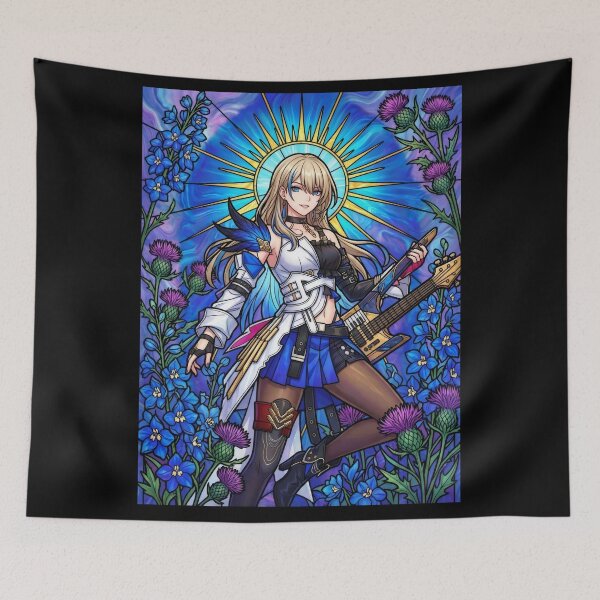 Item preview, Stained Glass Serval designed and sold by Thunderbelts.
