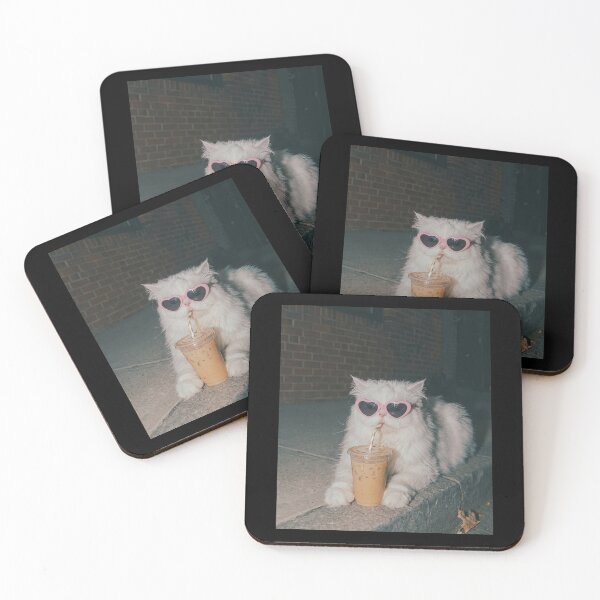 Aperçu de l'œuvre Café glacé Chat persan créée et vendue par hargisnamocho.