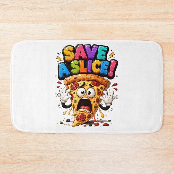 Item preview, Save A Slice Funny Melting Pizza designed and sold by M.Store.